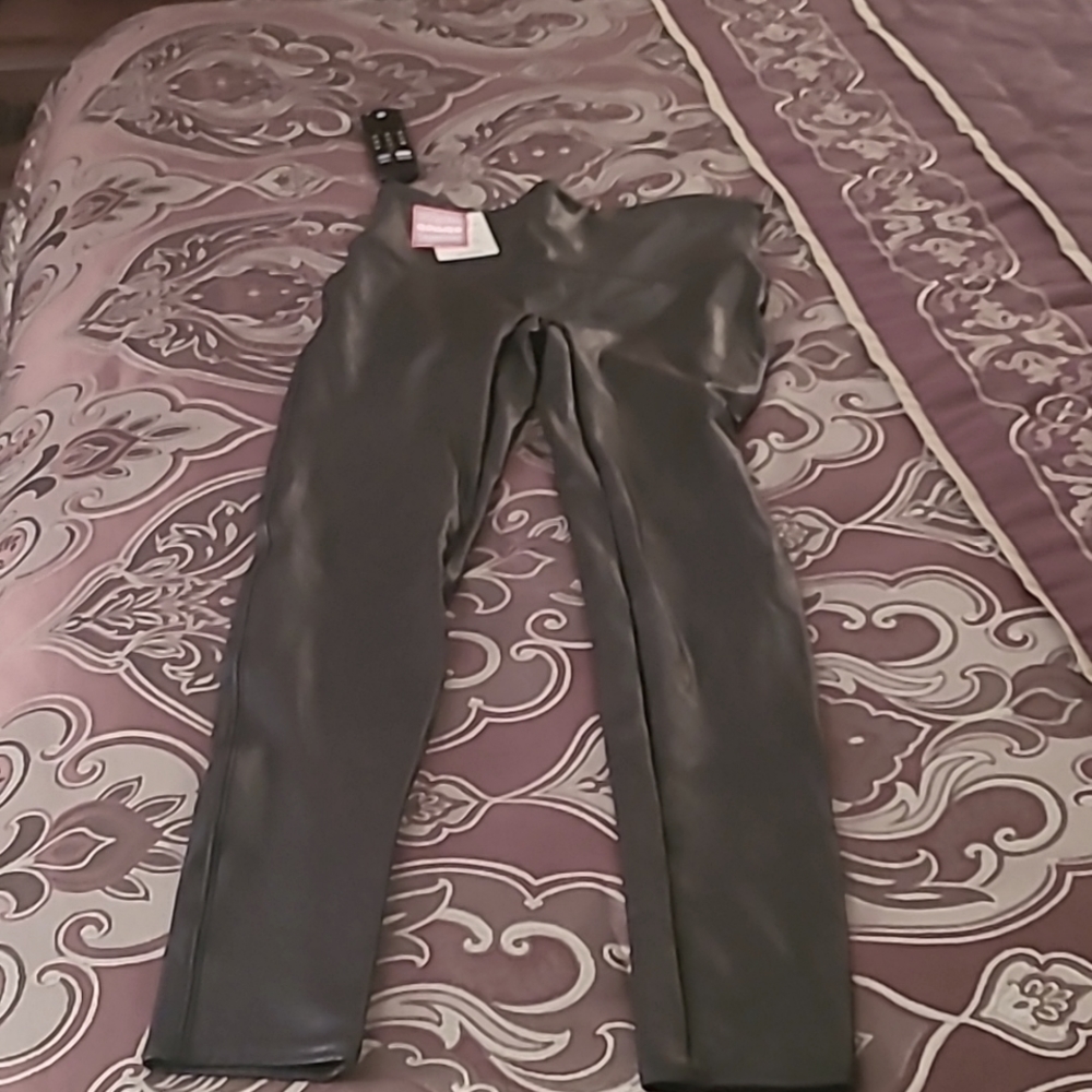 Spanx faux leather leggings